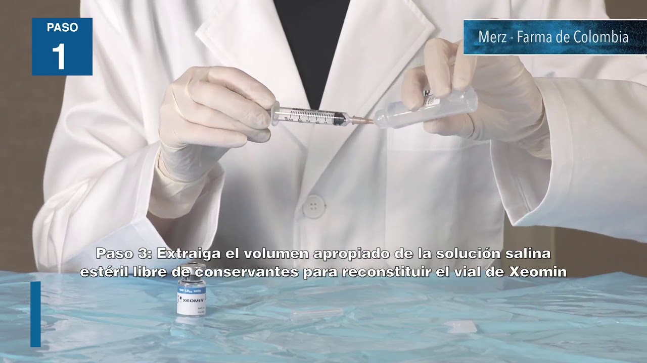 Reconstitución Xeomin